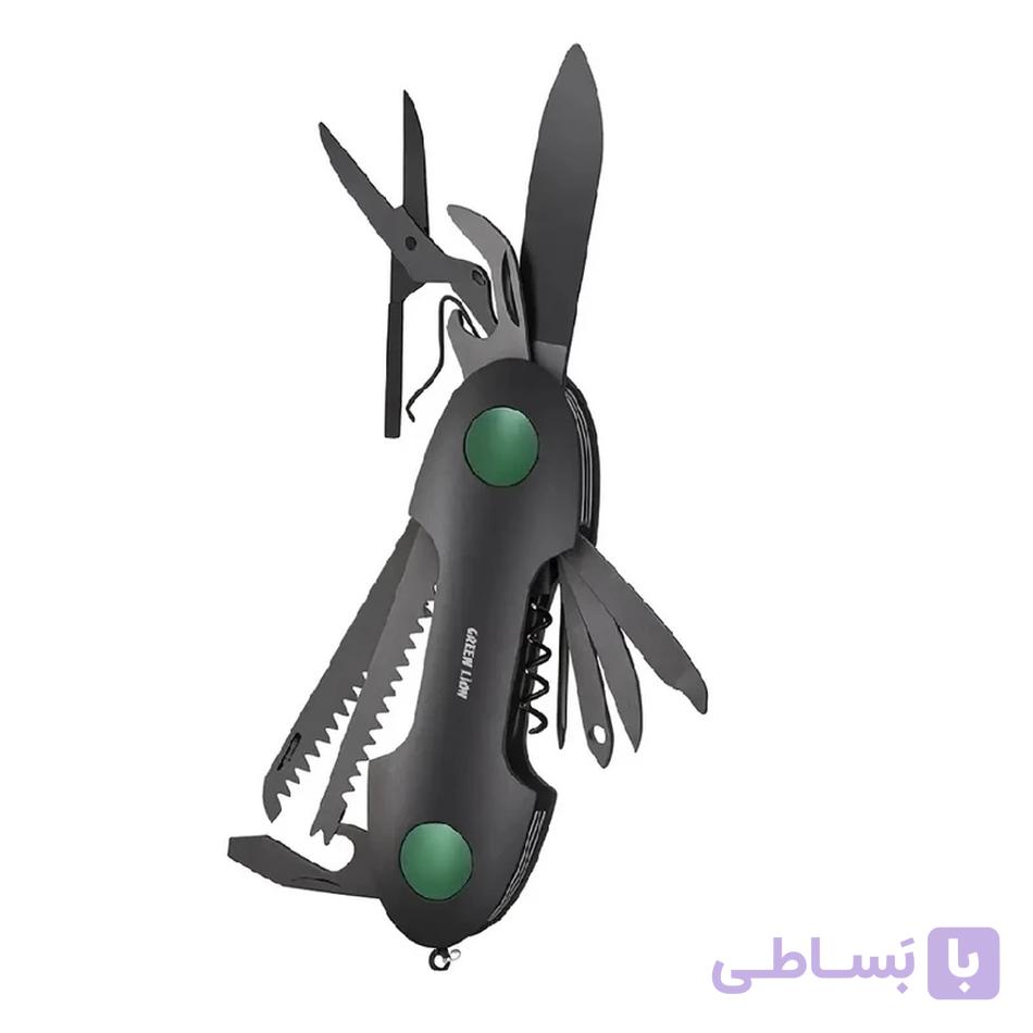 چاقو سفری چندکاره 14 در 1 گرین لاین مدل GMT14A — تصویر 1