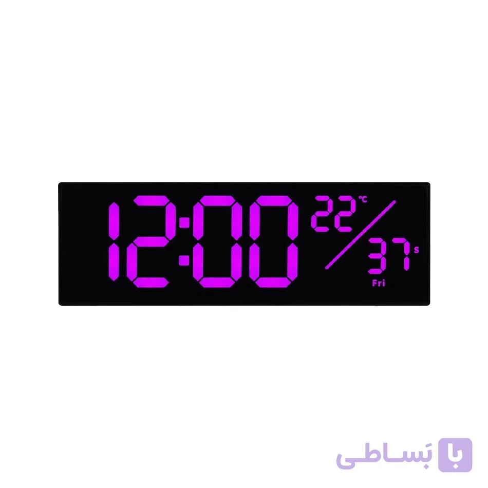 ساعت دیجیتالی دیواری مدل 6677R — تصویر 1