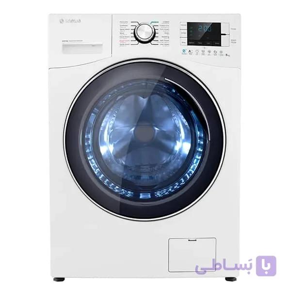ماشین لباسشویی اسنوا مدل SWM-D80W ظرفیت 8 کیلوگرم — تصویر 1