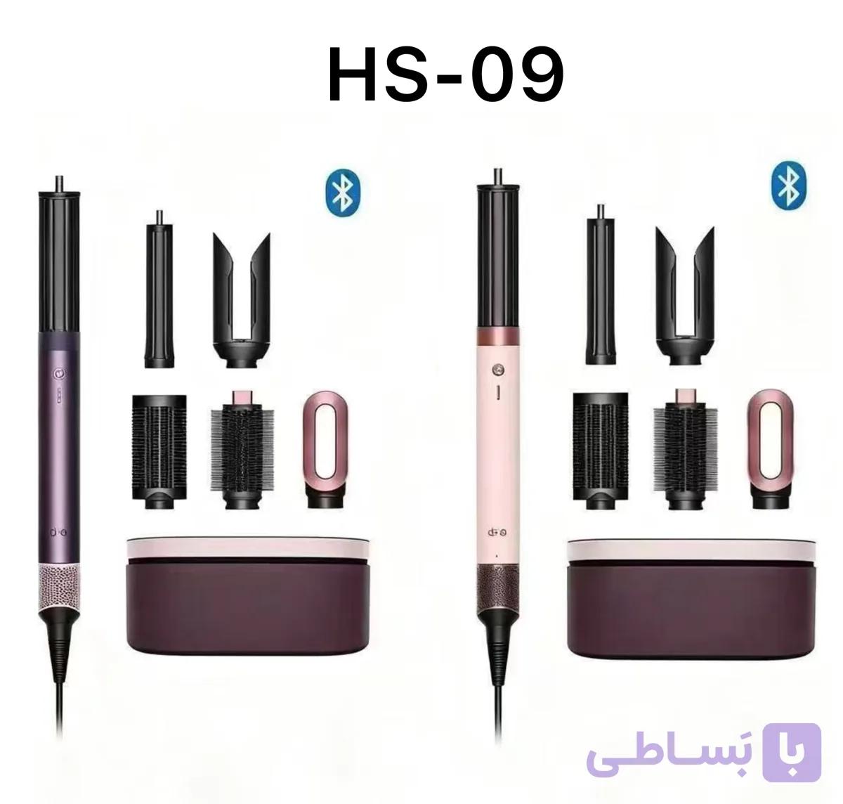 سشوار چندکاره دایسون Airwrap Co-anda2X HS09 jasper plum — تصویر 1