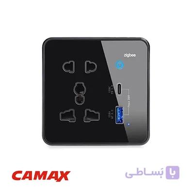 پریز برق دوقلو یونیورسال هوشمند کامکث با کنترل از راه دور — تصویر 1