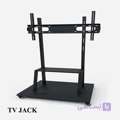 پایه تلویزیون ایستاده تی وی جک مدل X80 مخصوص 105 اینچ