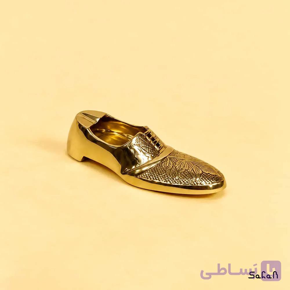 زیرسیگاری برنجی مدل کفش مدل ۳ — تصویر 1