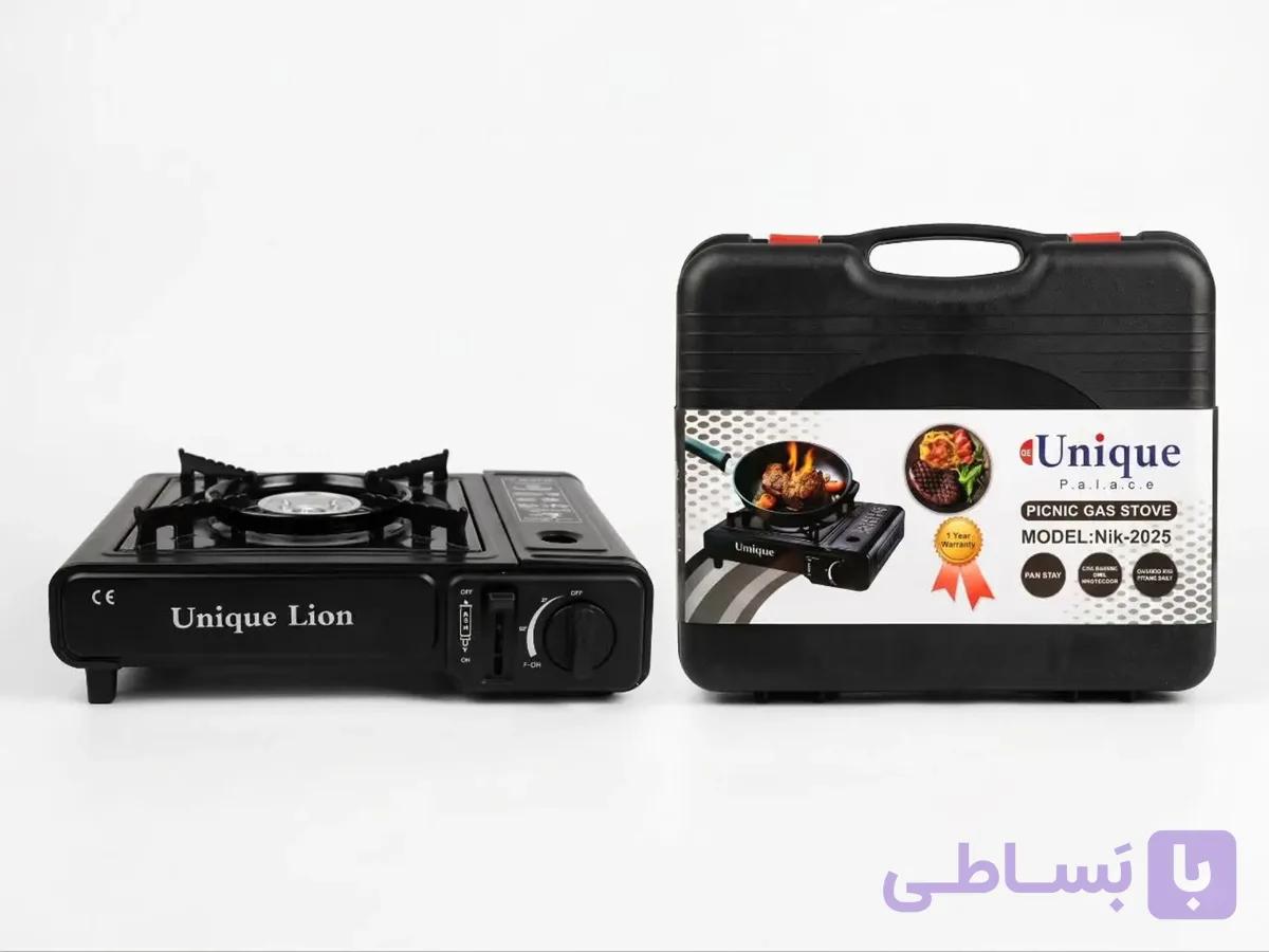 اجاق گاز مسافرتی دو حالته یونیک مدل Nik-2025