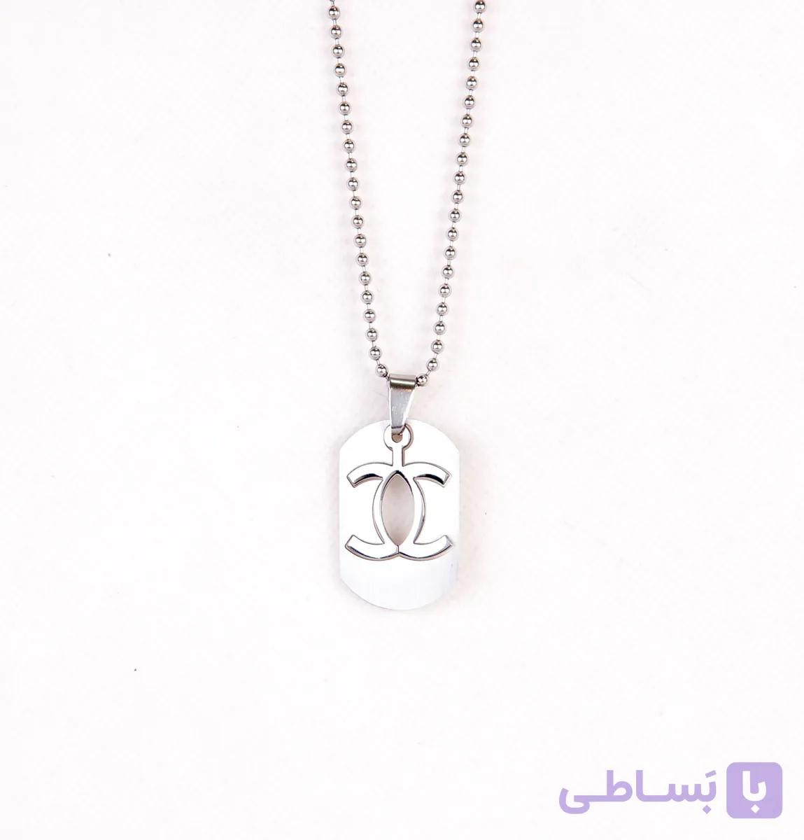گردنبند مردانه استیل مدل چنل NM1005