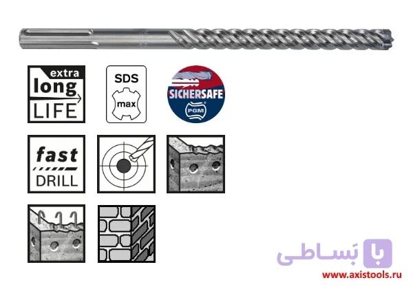 مته 5 شیار بوش 16/34 — تصویر 1