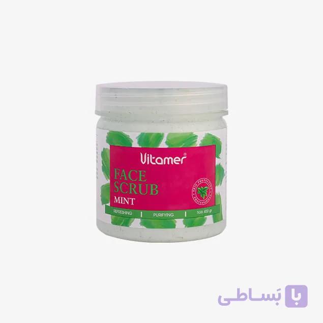 ماسک اسکراب صورت نعنا ویتامر — تصویر 1