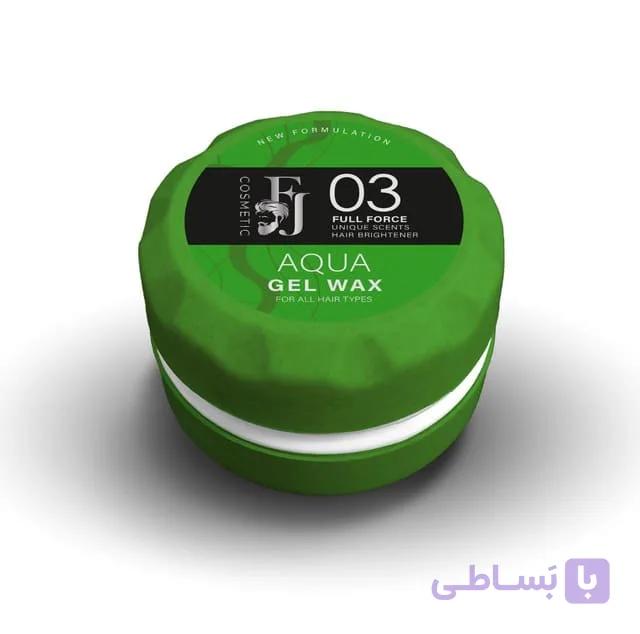ژل خیس مو اف جی 09 سبز تیره 150 میل — تصویر 1
