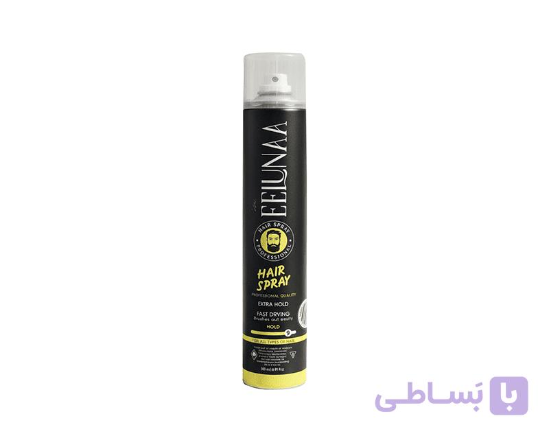 اسپری مو نگهدارنده قوی ایلونا Extra Hold زرد 500 میل — تصویر 1