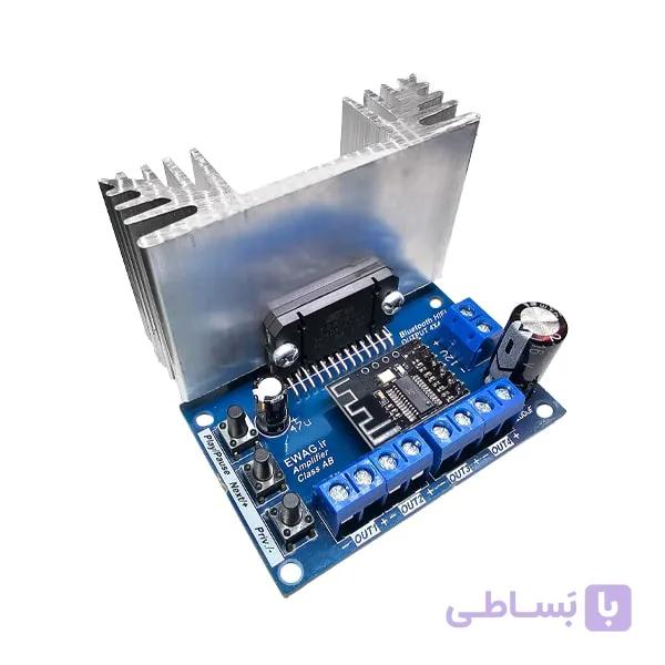 ماژول آمپلی فایر 4x50W با تراشه TDA7850 بلوتوث دار — تصویر 1
