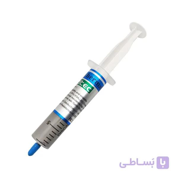خمیر سیلیکون سرنگی 40gr گرمی مشکی مدل DTEC DT-190 — تصویر 1