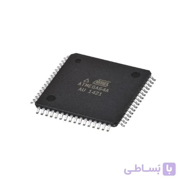 آی سی میکروکنترلر ATMEGA64A-AU پکیج SMD TQFP-64 — تصویر 1