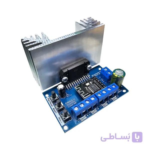 ماژول آمپلی فایر 4x45W با تراشه TDA7388 بلوتوث دار — تصویر 1