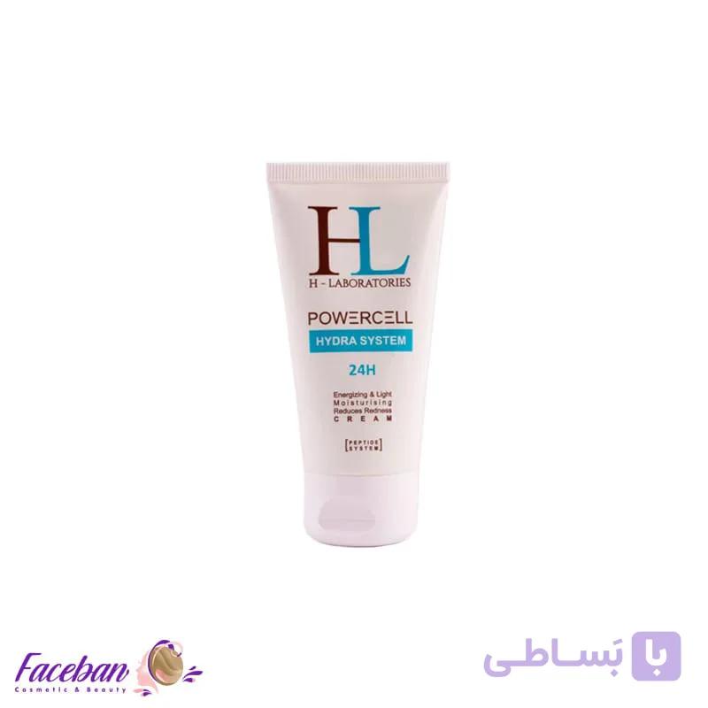 کرم مرطوب کننده مناسب پوست خشک اچ ال HL حجم 50 میلی لیتر — تصویر 1
