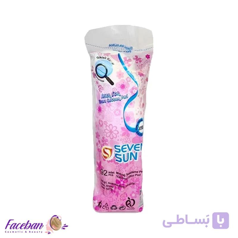 پد آرایش پاک کن سون سان Seven Sun بسته 92 عددی