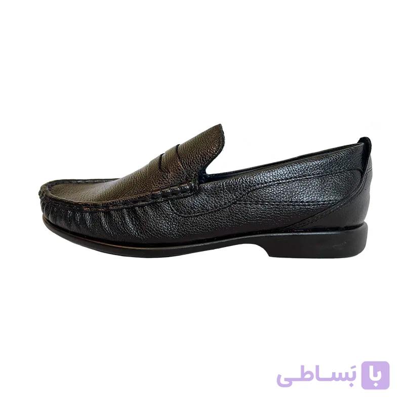 کفش چرم مردانه کالج فانتوف تابستانی – زیره رابر — تصویر 1
