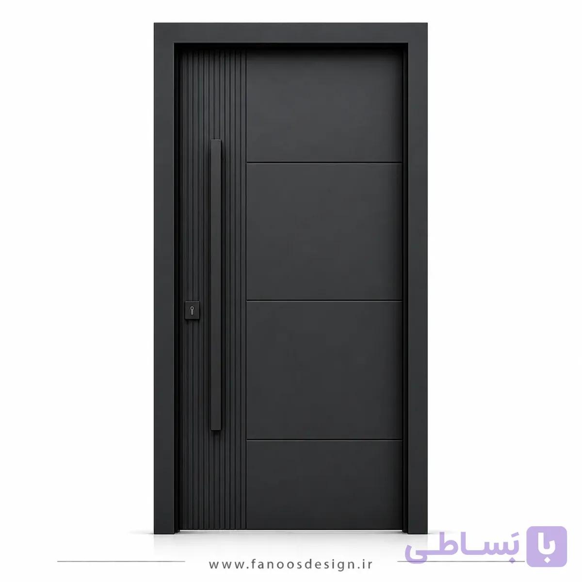درب اتاق مدرن رنگ بژ کد 30550