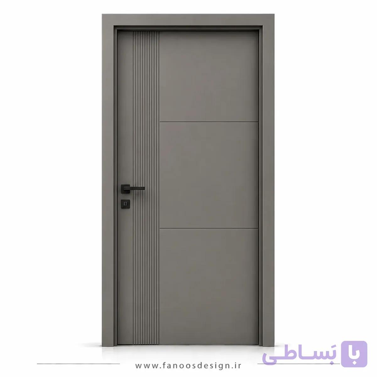 درب اتاق مدرن رنگ بژ کد 30543