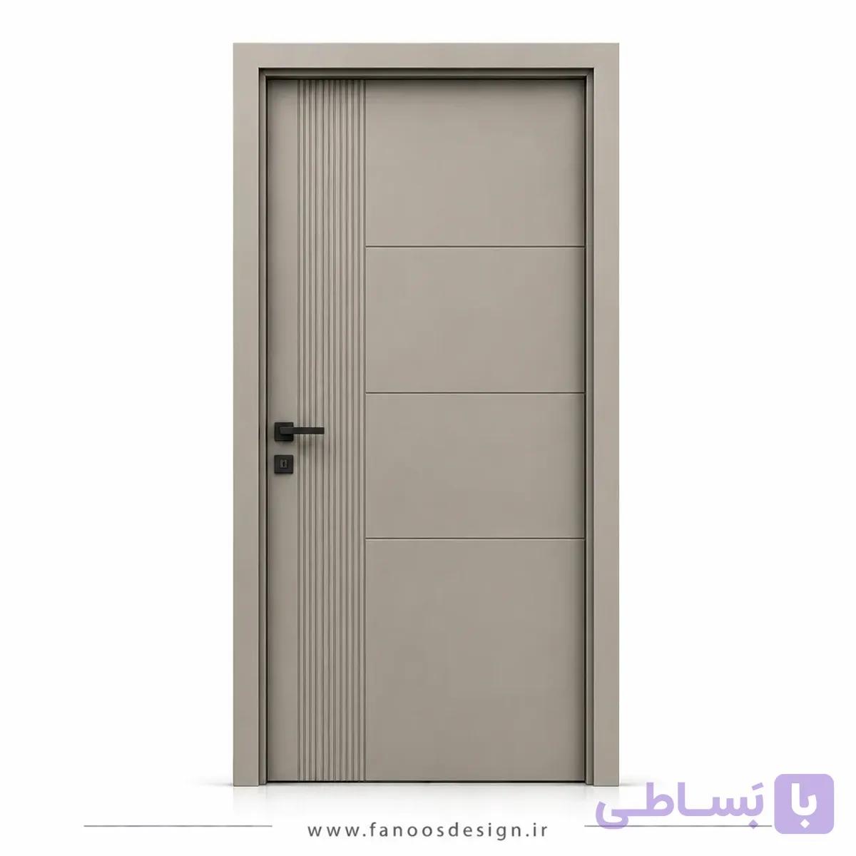 درب اتاق جدید بژ سوپرمات کد 30546