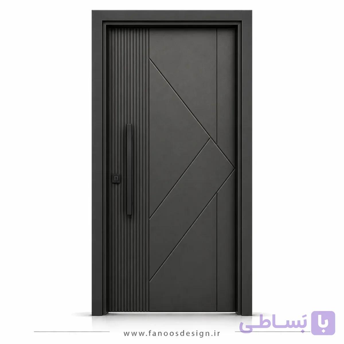 درب اتاق مدرن رنگ بژ کد 30552