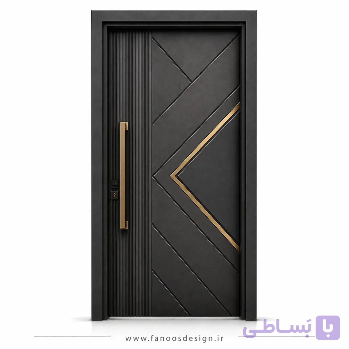درب داخلی اداری با رنگ سوپرمات کد 30553