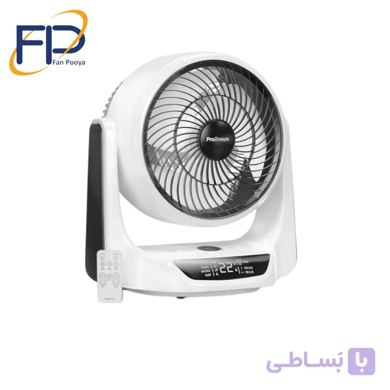 خرید پنکه رومیزی سینوسی بند Pro Breeze مدل 10 اینچ با بهترین قیمت ایران در فن پویا
