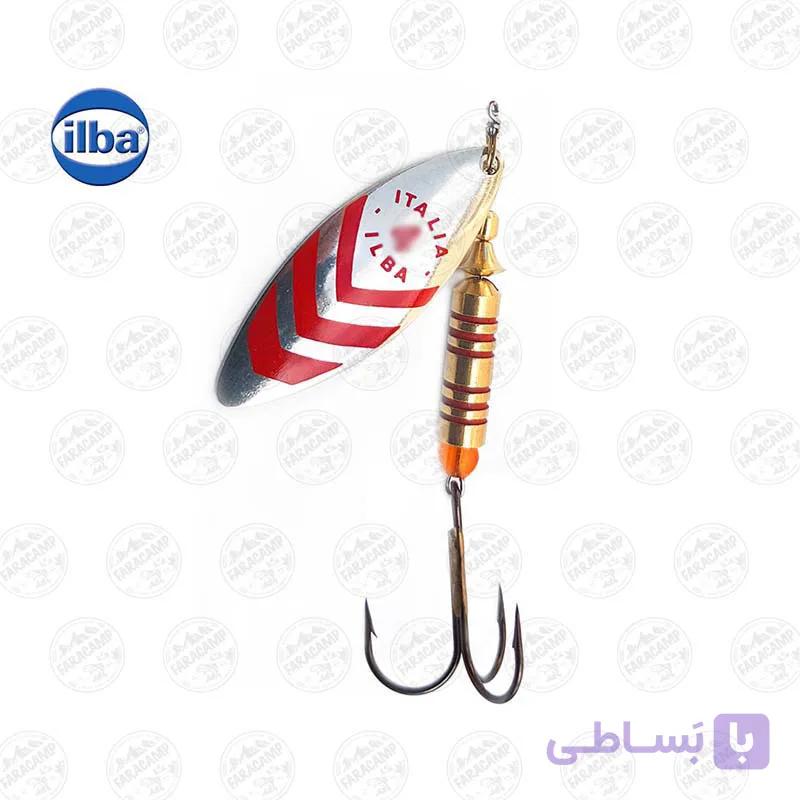 لانسه ماهیگیری سایز ۳ ایلبا Lungo Silver/Red 60113 — تصویر 1