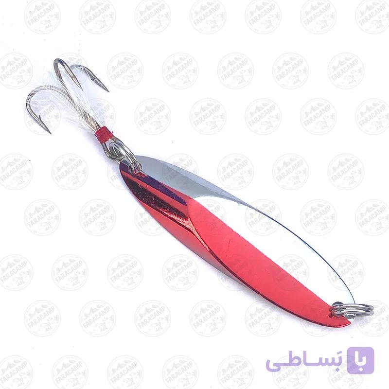 طعمه قاشقک ماهیگیری پردار Captain کاپیتان ۶٫۸ سانتی متر ۲۸ گرمی کد ۶۰۲۵۱۰