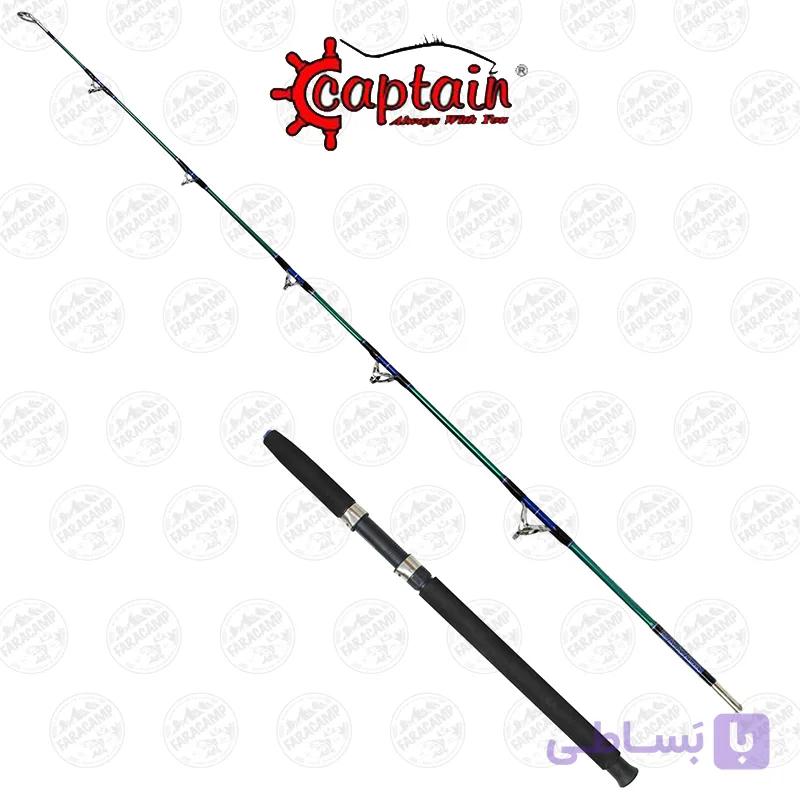 چوب ماهیگیری رو قایقی دو تکه ۱۸۰ سانت کاپیتان مدل CAPTAIN 1438 TOURNAMENT BOAT 8-15LB — تصویر 1
