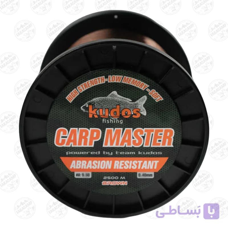 نخ ماهیگیری کپوری قهوه ای کودوس کارپ مستر سایز ۰.۴۰ ، ۲۵۰۰متر kudos CARP MASTER Dia:0.40,2500 M — تصویر 1