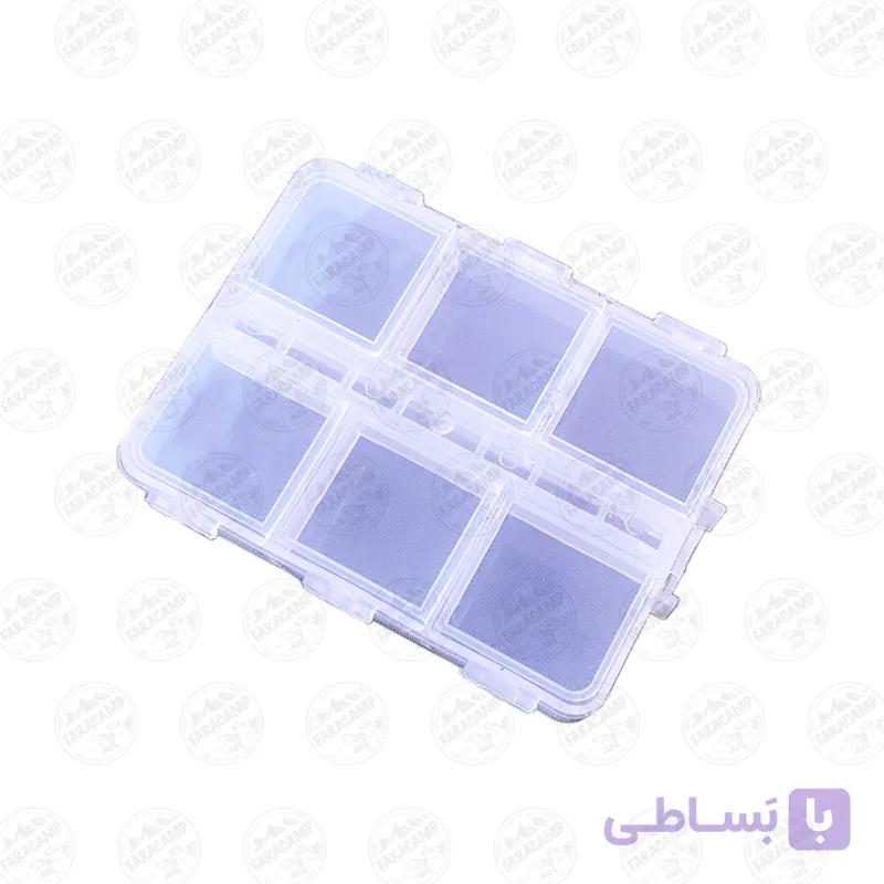 جعبه قلاب ۶خانه ماهیگیری B۶۸ — تصویر 1