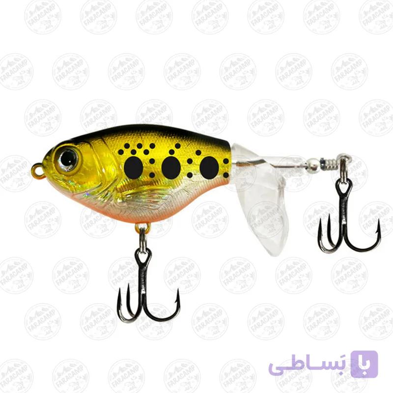 ماهی مصنوعی (لور) ماهیگیری چرخشی روآبی 7.5 سانتی متر 11 گرم  Po4