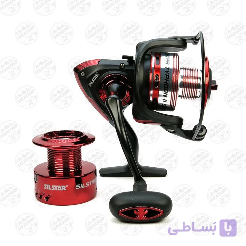 چرخ ماهیگیری سیل استار  SilStar مدل Typhoon II 5000 همراه با اسپول یدکی — تصویر 1
