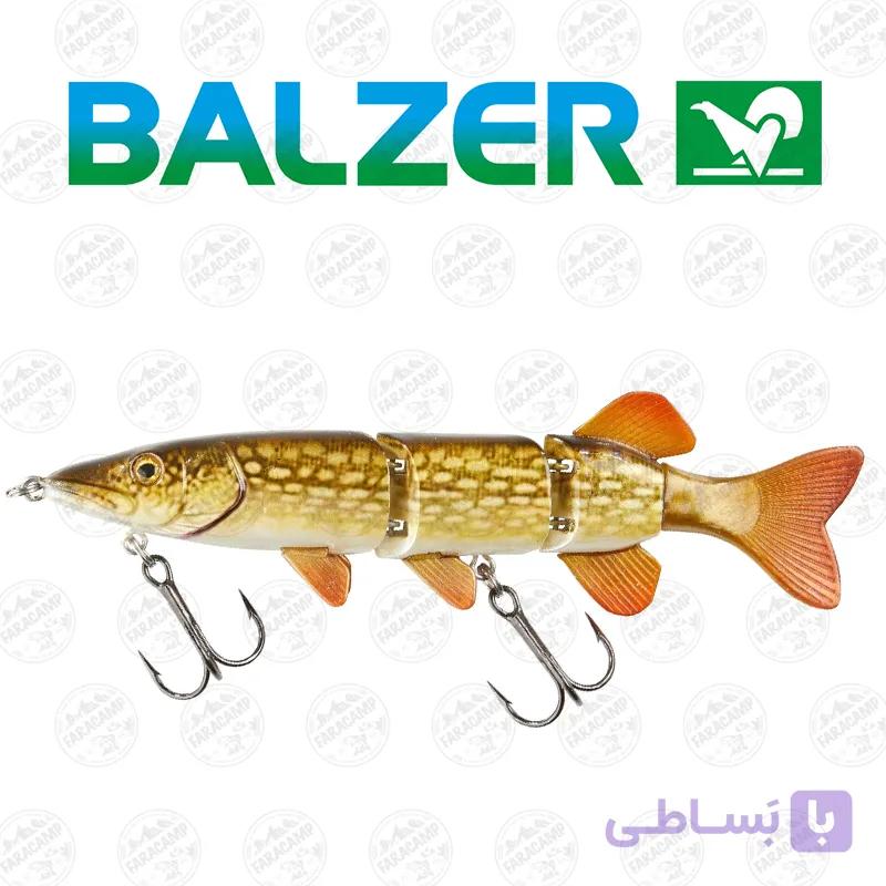 لوری ماهی مصنوعی چند تکه بالزر ۳۵گرم ۱۵سانتی متر ۱۳۶۸۸۰۵۱۵ Balzer Pike Factory Hecht — تصویر 1