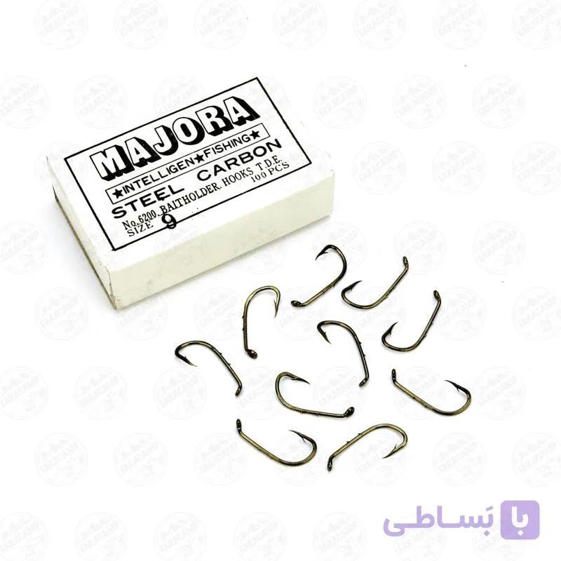 قلاب Majora ژاپن کد ۶۲۰۰ بسته ۱۰ عددی سایز ۹ — تصویر 1