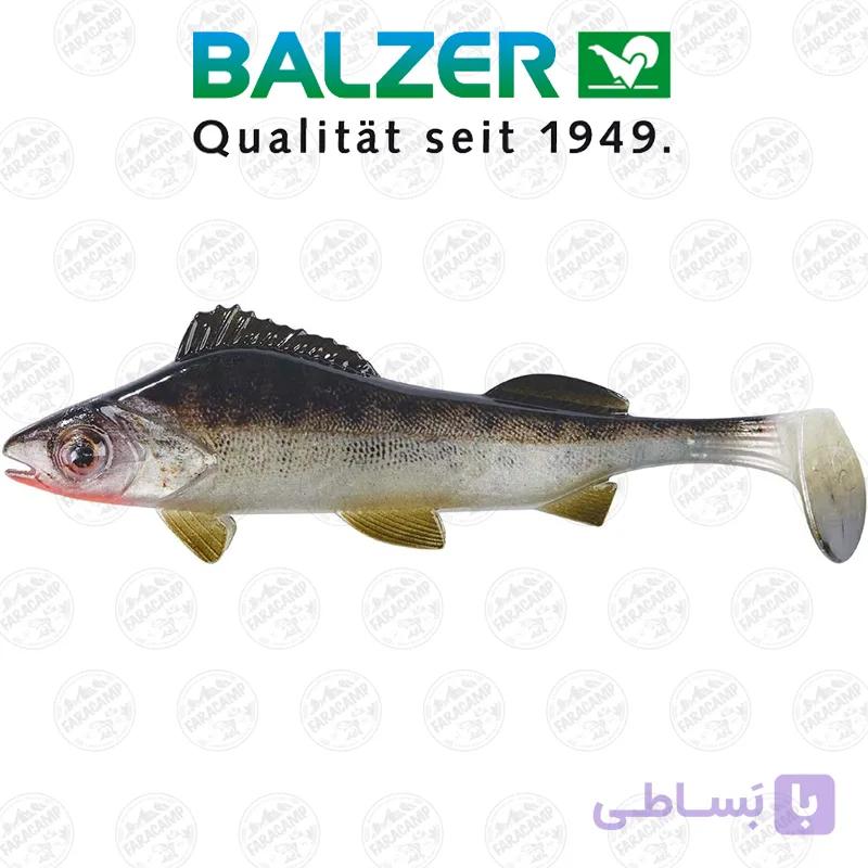 ماهی مصنوعی ژله ای بالزر آلمان ۱۲ سانتی متر کد ۰۰۷ Balzer Shirasu Clone Shad Trout Uv