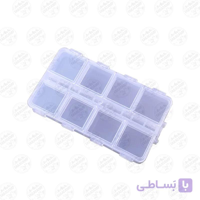جعبه قلاب ۸ خانه ماهیگیری B۶۱۰ — تصویر 1