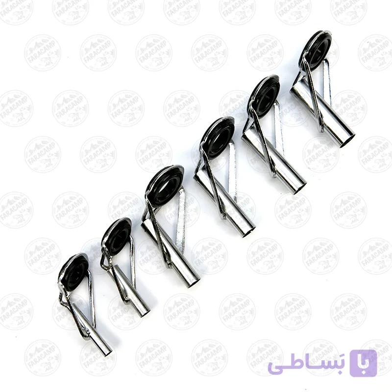 نوک یدکی چوب ماهیگیری بسته ۶ عددی سایز از ۱.۸ تا ۴.۵ میلیمتر — تصویر 1