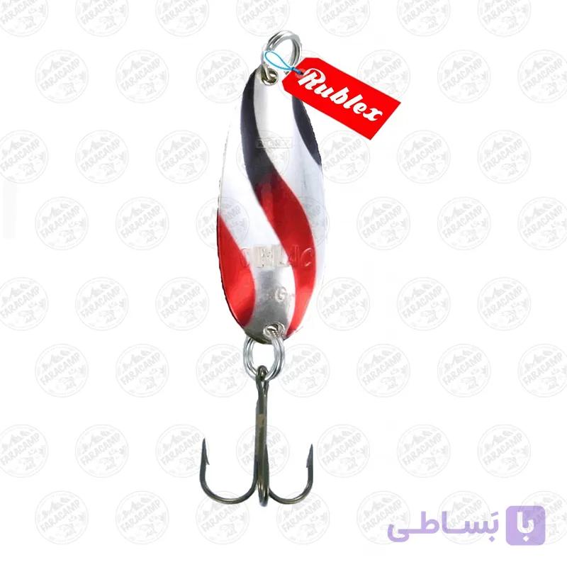 قاشقک ماهیگیری قزلی ۸ گرم روبلکس، RUBLEX ORLAC-ONR NO1
