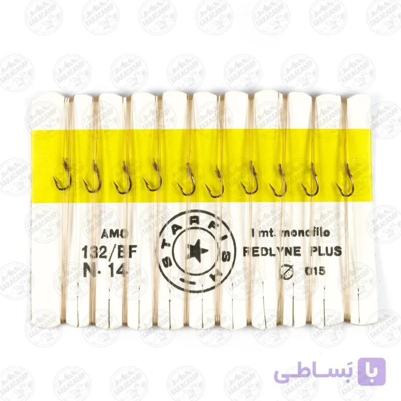 ریسه آماده موستاد برنز نروژ سایز 14 Starfish بسته ۱۰ عددی — تصویر 1