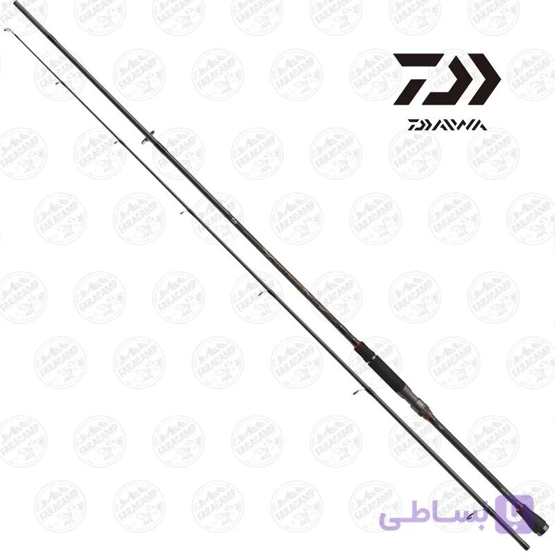 چوب ماهیگیری اسپینینگ کربن دو تکه ۲۴۴ سانت بالستیک دایوا مدل DAIWA BALLISTIC-X BLX802MHFS-AX — تصویر 1