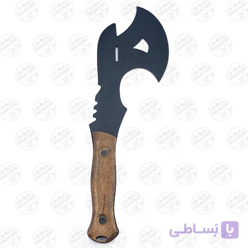 تبر دست ساز کوهنوردی و کمپینگ دوطرفه T320 — تصویر 1