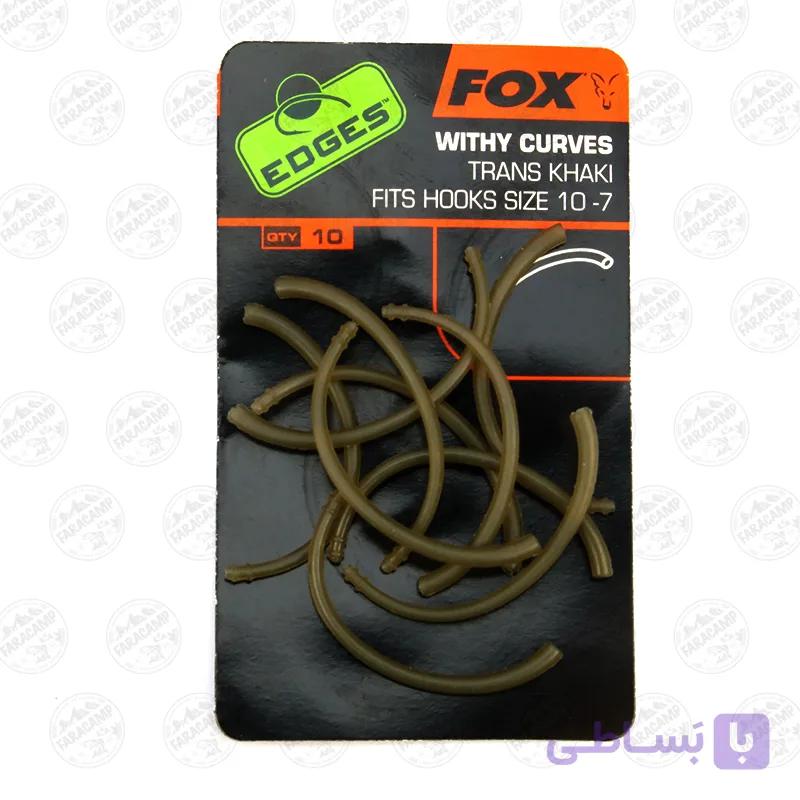 آداپتور قلاب منحنی  FOX WITHY CURVES TRANS KHAKI — تصویر 1