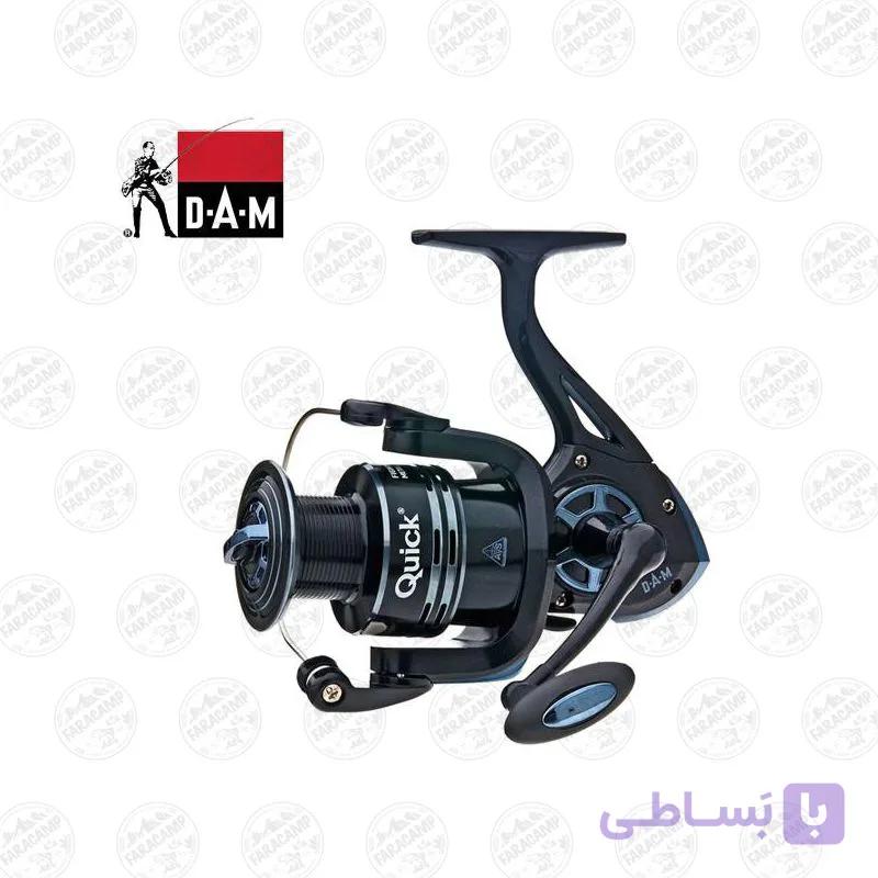 چرخ ماهیگیری دام D.A.M مدل Quick 320 FD اسپول یدک — تصویر 1