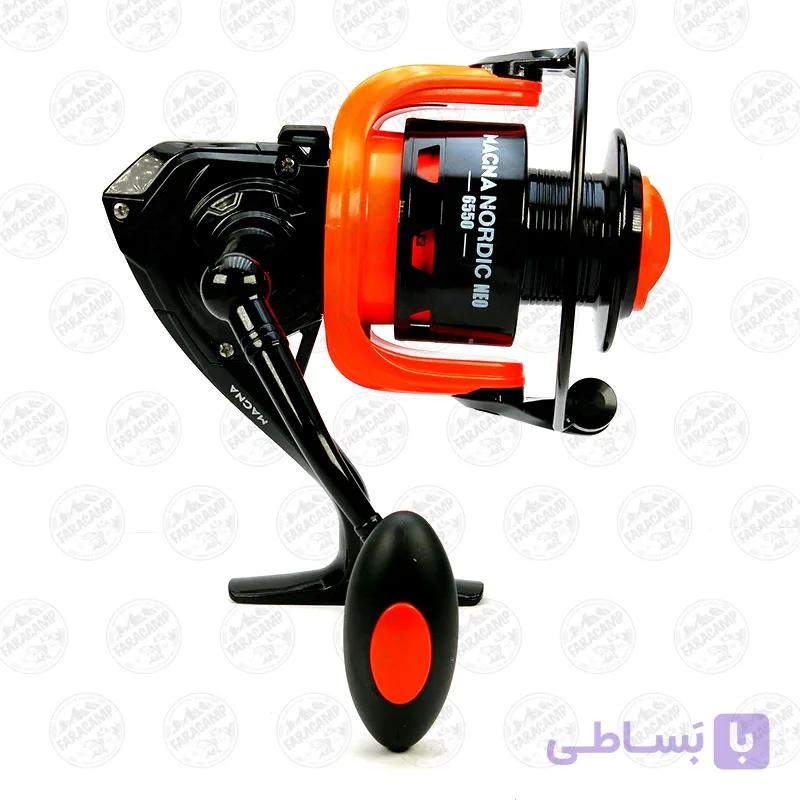 چرخ ماهیگیری بالزر همراه اسپول یدکی،مدل BALZER MAGNA NORDIC NEO 6550 — تصویر 1