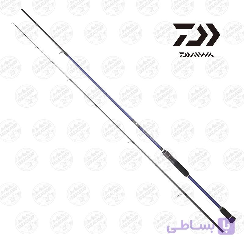چوب ماهیگیری اسپینینگ کربن دو تکه ۲۳۰ سانت سامورایی دایوا مدل DAIWA SAMOURAI ROCKFISHING SARF782MFS — تصویر 1