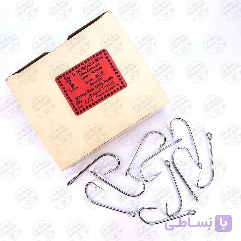 قلاب موستاد نروژ نیکل سایز 3/0 بسته 10 عددی مدل ۳۱۳۸ — تصویر 1