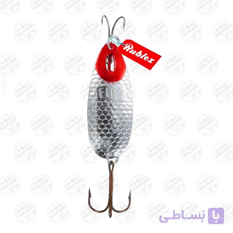 قاشقک ماهیگیری ۳۰ گرم روبلکس، RUBLEX EIRA-SILVER NO4