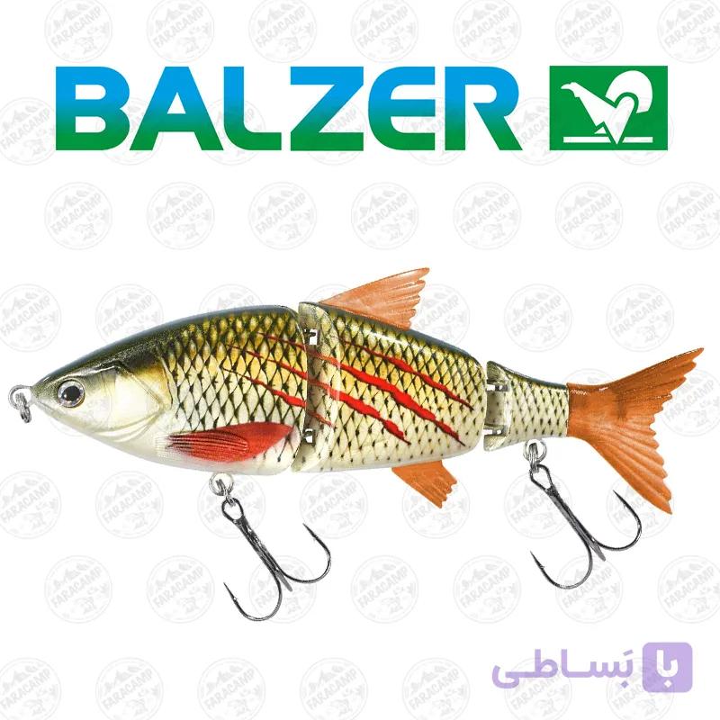 لوری ماهی مصنوعی چند تکه بالزر ۴۳ گرم ۱۵سانتی متر ۱۳۶۸۷۰۶۱۵ Balzer Pike Factory Bloody Minnow — تصویر 1