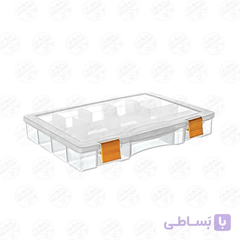 جعبه ابزار (ارگانایزر) لوازم ماهیگیری ۱۲ خانه Super Bag 12 مدل ASR-2063 — تصویر 1